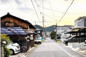 京都市 北区 トランクルーム 栗栖町 道路